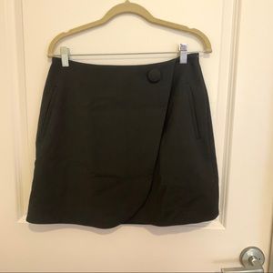 & Other Stories Wrap Front Mini Skirt